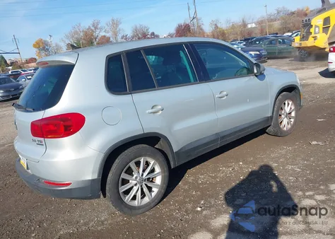 2014 Volkswagen Tiguan Se from USA, damaged, VIN WVGBV3AX4EW526347